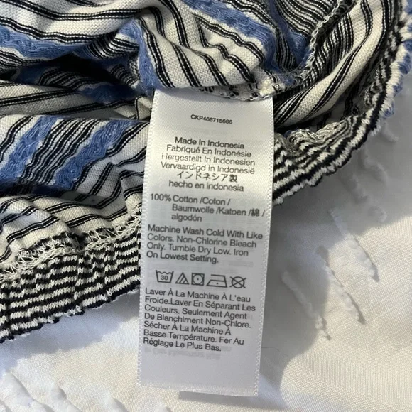 Madewell jacquard keyhole crop top size S - Picture 5 of 8